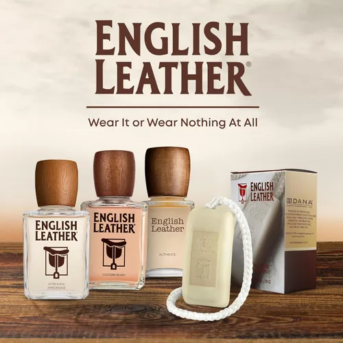 Vista 6 de English Leather By Dana For Men. Para después del afeitado, 3.4 onzas