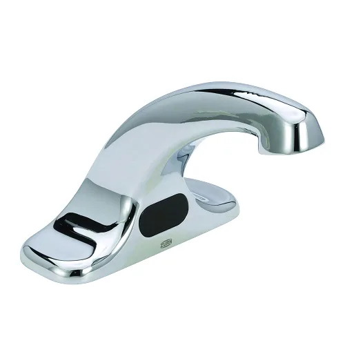 Vista 6 de Zurn Z6915-XL AquaSense - Grifo con sensor central con aireador de 0.5 GPM y caño de montaje en cubierta de 4 pulgadas, cromo