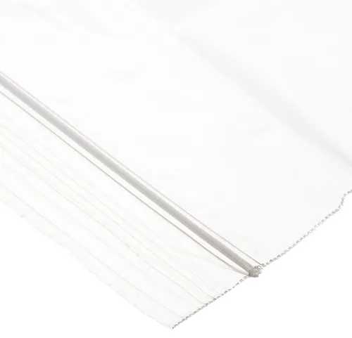 Vista 140 de Aviditi Poly Bolsa con cierre hermético blanco, 10" x 12", Azul, 1000