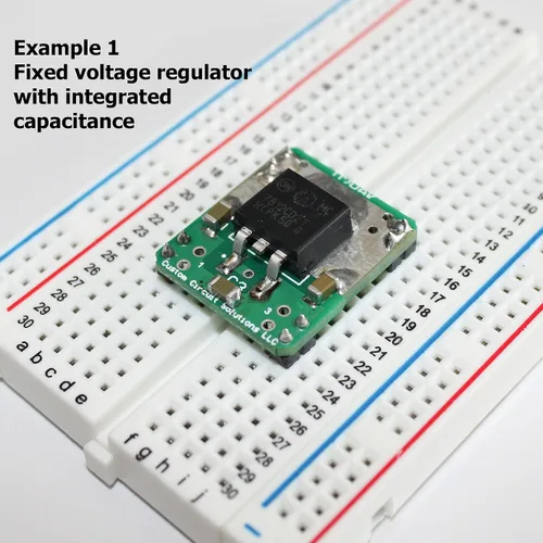 Vista 5 de Soluciones de Circuito Personalizado – Módulo de PCB de Separación SMD a DIP, 4-Pino, Adaptador de Cabezal de D2PAK (DPAK) a DIP con Resistencia SMT