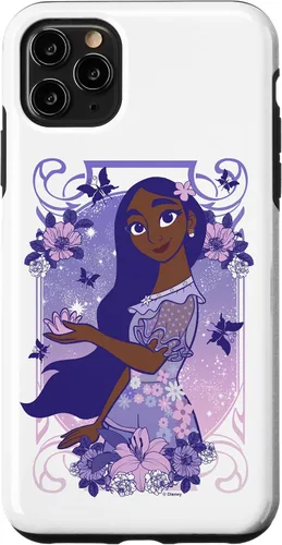 Vista 13 de Funda para iPhone 16 Disney Encanto Isabella Dreamy Floral Retrato