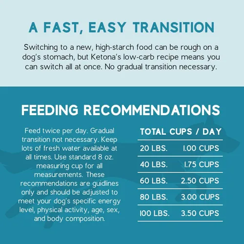 Vista 8 de Ketona Receta de salmón alimento seco para perros adultos, natural, bajo en carbohidratos (solo 5%), alto en proteínas (46%), sin granos