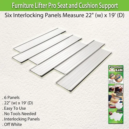 Vista 4 de Furniture Lifter Pro H-HI24219 - Seis paneles entrelazados, color blanco
