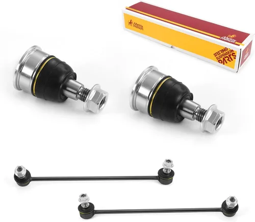 Vista 268 de Metrix Premium Chassis Parts - Juego de 4 piezas de articulación de rótula superior y barra estabilizadora delantera para Ford Ranger RWD 1998-2011