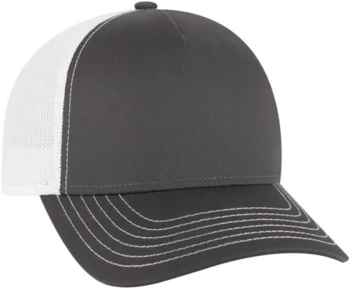 Vista 25 de The Vintage Year Gorra de béisbol ajustable de los deportes del camionero de la malla estructurada del algodón liso Negro