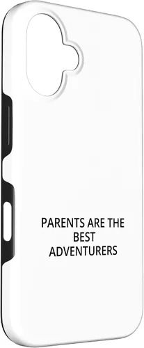 Vista 3 de iPhone 16 Parents are the best adventurers Case