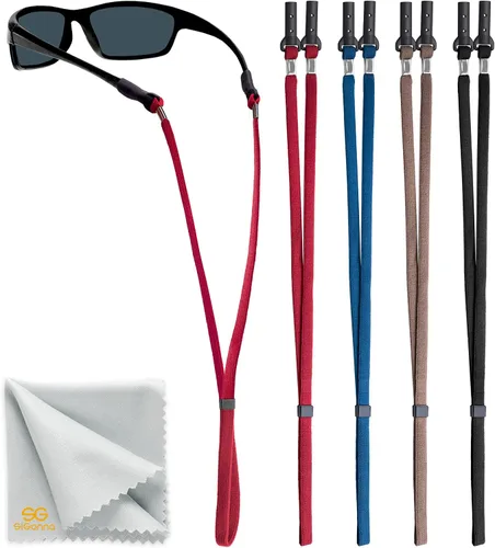 Vista 9 de SIGONNA Eye Glasses String Holder Straps - Sports Sunglasses Strap for Men Women - Eyeglass Holders Around Neck
