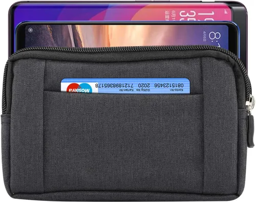Vista 4 de Molle Pouch Riñonera deportiva para iPhone X/Xs/XR Plus y más