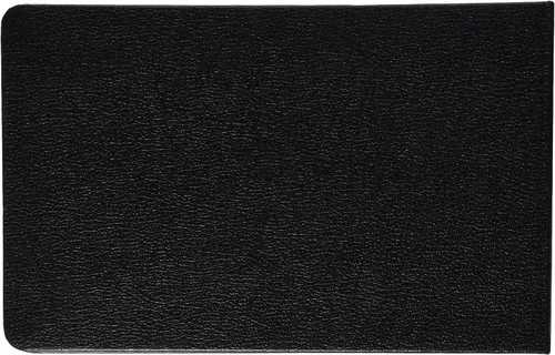 Vista 2 de Rediform 63453 Carpeta de libro mayor de 4 anillos de 1 pulgada con 100 hojas mini-libro mayor e índice A-Z, 5 x 8.5 pulgadas (negro)