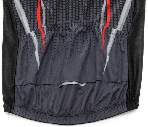 Vista 5 de PSPORT Hombres Ciclismo Jersey Pantalones Cortos Conjuntos de Ropa de Bicicleta Traje de Manga Corta Bicicleta de Carretera Ropa de Ciclismo Negro