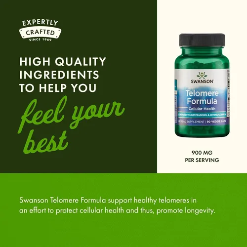Vista 5 de Swanson Cyclocell Telomere Formula 90 cápsulas vegetales