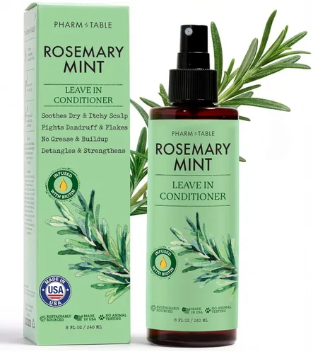 Vista 10 de Spray acondicionador sin enjuague – Tratamiento del cuero cabelludo del árbol de té (paquete de 2) – Anti-caspa, alivio del cuero cabelludo seco