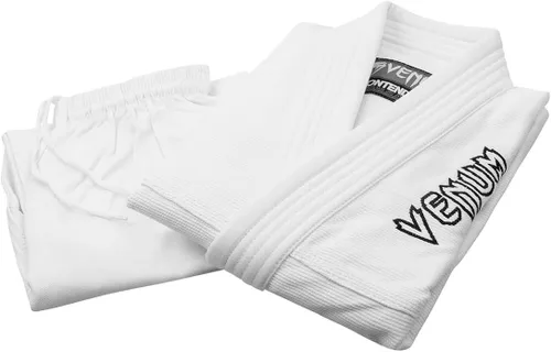 Vista 3 de Venum Unisex Teen Child BJJ GI Blanco C3 US