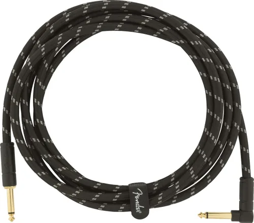 Vista 5 de Fender Cable de instrumentos de la serie Deluxe, recto/recto, Tweed, 18.6 pies