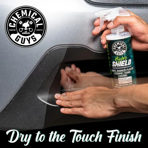 Vista 10 de Chemical Guys, HydroShield Vinyl, Rubber & Plastic Ceramic Coating, 16 oz