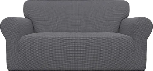 Vista 333 de Easy-Going - Funda elástica sobredimensionada para sofá, 1 pieza, protector muebles, suave, parte inferior elástica, para niños, tela jacquard