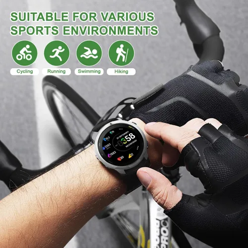 Vista 6 de Hemobllo Carcasa protectora galvanizada para reloj Forerunner 245 Music Smartwatch Flexible TPU Shell con recortes precisos resistente a
