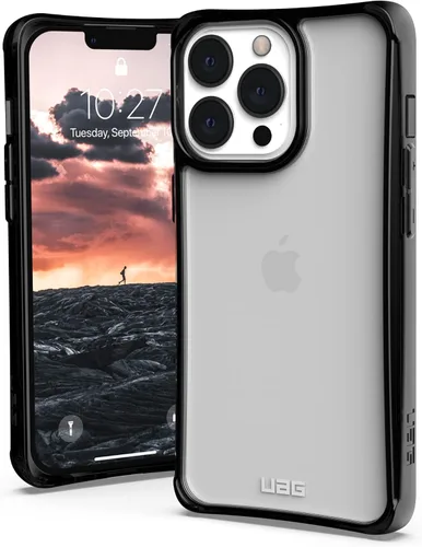 Vista 11 de URBAN ARMOR GEAR UAG - Funda protectora diseñada para iPhone 13 Pro, color negro, resistente, ligera, delgada, a prueba de golpes, Pathfinder