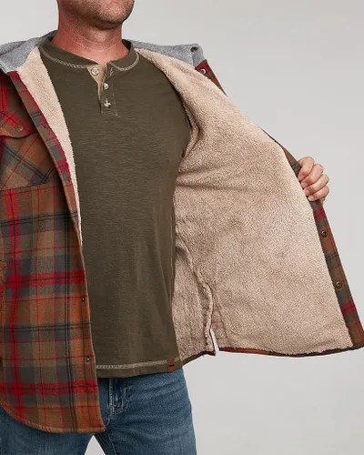 Vista 6 de Venado Northwoods - Chaqueta de trabajo con capucha oculta para hombre