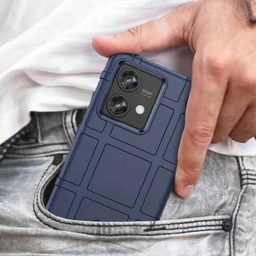 Vista 8 de Funda delgada para Motorola Edge 40 Neo, resistente funda duradera para exteriores, protección anticaídas de grado militar y cubierta protectora