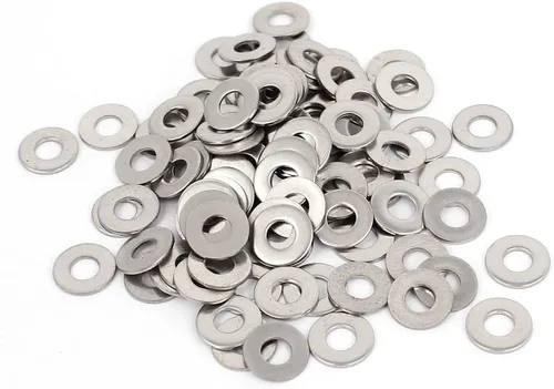 Vista 12 de uxcell Arandela plana sellada de acero inoxidable M1.0.236 x 0.012 in para tornillo de perno 100Pcs