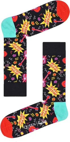 Vista 7 de Happy Socks x Queen Men's Gift Box, 4 Pairs of Crew Socks