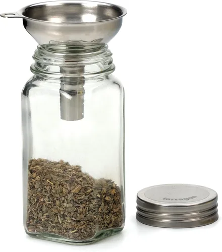 Vista 4 de Embudo de acero inoxidable, para rellenar frascos angostos y botellas, 1 unidad