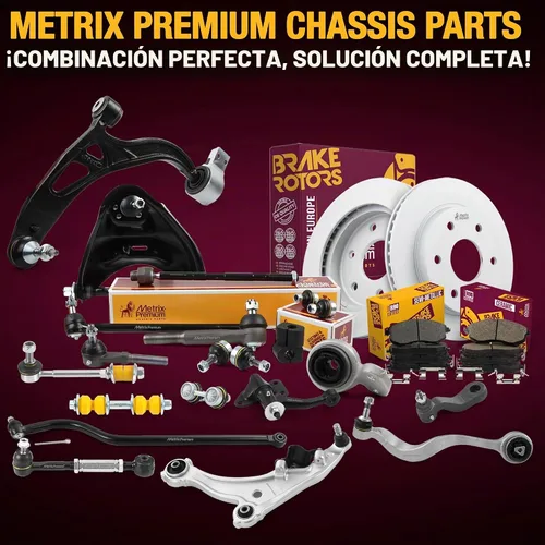 Vista 6 de Metrix Premium Chassis Parts Kit de brazo de control izquierdo derecho para Jeep Liberty