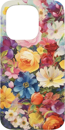 Vista 14 de Watercolor Flower Garden Botanical Art Case for iPhone 17
