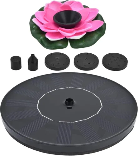 Vista 9 de Ciciglow Fuente solar, bomba de fuente de energía solar, 1.4 W, bombas de agua flotantes para baño de pájaros para jardín, patio, estanque y piscina