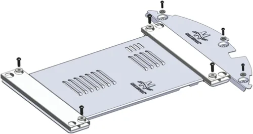 Vista 8 de Escudo Antirrobo Cat V2, Compatible con Toyota Prius Gen 4 2016-2022 - Protección de Convertidor Catalítico de Aluminio Miller CAT Aluminio V2