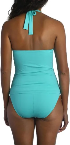 Vista 11 de Island Goddess Halter Tankini Swimsuit Top