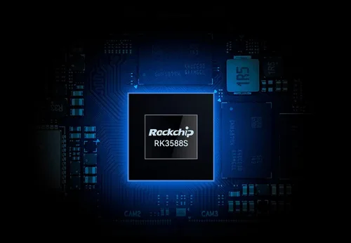 Vista 5 de Khadas Mini ARM PC computadora de placa única RK3588S SoC CPU de 8 núcleos y GPU de 4 núcleos, 6 tapas NPU, computadora de escritorio compacta 8+32GB