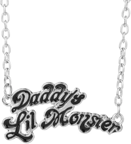 Vista 6 de Collar de joyería de Harley Quinn escuadrón suicida regalos vintage para adolescentes niños niñas hombres y mujeres