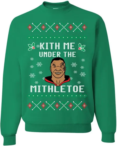 Vista 11 de Merry Chrithmith Ugly Christmas Sweater Unisex Crewneck Graphic Sweatshirt Negro Bitcheth