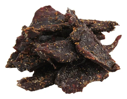 Vista 3 de Lucky Beef Jerky - Losa de 3 oz (pelada, 1 paquete)
