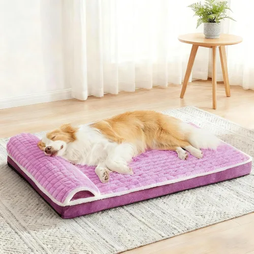 Vista 11 de Almohada ortopédica para perros medianos, sofá cama para mascotas