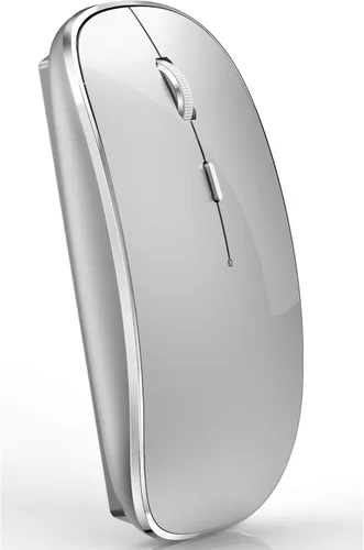 Vista 7 de Mouse inalámbrico para MacBook Pro, MacBook Air, MacBook Laptop, Mac, iMac, computadora de escritorio, Chromebook, Win7/8/10/11, PC, HP, Dell Azul
