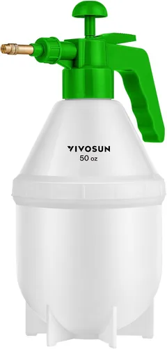 Vista 10 de VIVOSUN Pulverizador de bomba de 27 onzas, botella de rociador de agua de Rojo