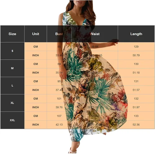 Vista 5 de Vestidos de playa para mujer, 2024, primavera, verano, moderno, elegante, envolvente, cuello en V, floral, bohemio, vestido largo hawaiano fruncido
