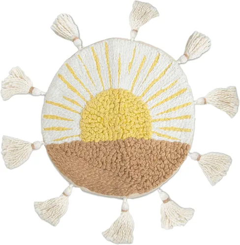 Vista 10 de Crane Baby Almohada acolchada decorativa, arcoíris