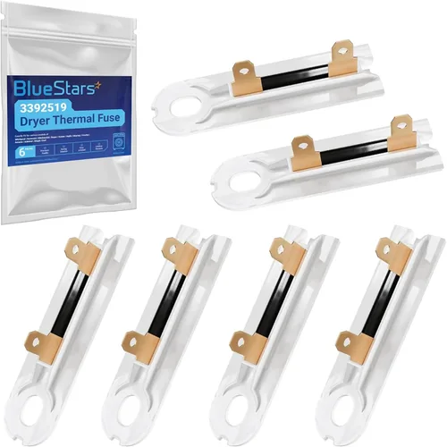 Vista 10 de [3-Pack] BlueStars 3392519 Dryer Thermal Fuse For Whirlpool Maytag Kenmore