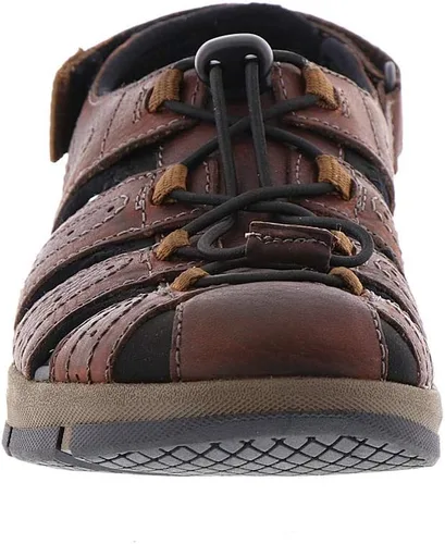 Vista 5 de Clarks Brixby Cove Fisherman Sandalia para hombre, Marrón