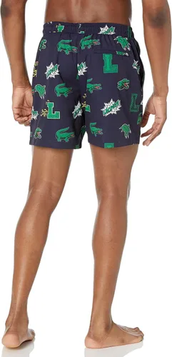 Vista 2 de Lacoste Traje de baño estándar con forro de malla para hombre