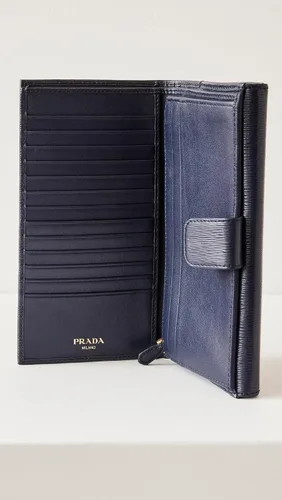 Vista 4 de Prada Cartera Vitello Move azul marino pre-amada para mujer, marino