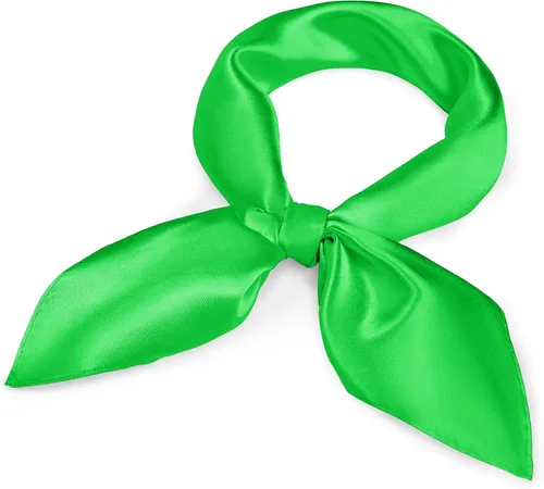 Vista 14 de American Trends Bufanda de seda para mujer, bufandas de satén para la cabeza, bufanda cuadrada para el cuello, bufanda ligera de seda como bandana