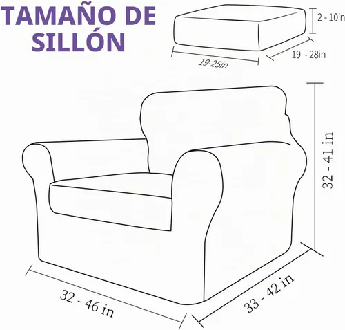 Vista 6 de ZNSAYOTX - Fundas de sofá para sala de estar (4 piezas), antideslizantes, fundas de sofá para 3 cojines, sofá, mascotas, perros, funda lavable a