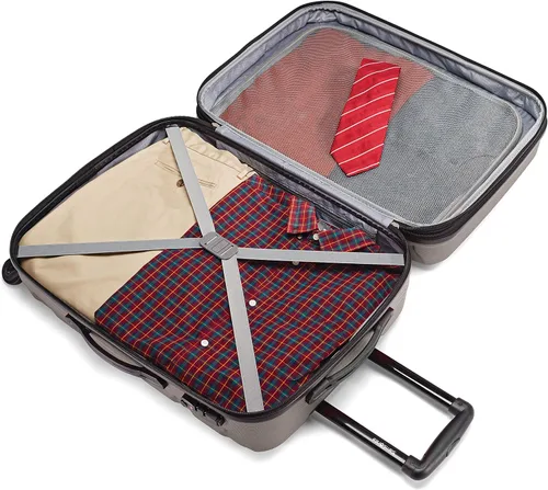 Vista 3 de Samsonite Omni PC - Maleta extensible rígida, plateado