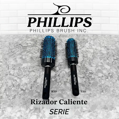 Vista 5 de Phillips Brush Hot Curler 750 Cepillo redondo térmico, barril de 2,25