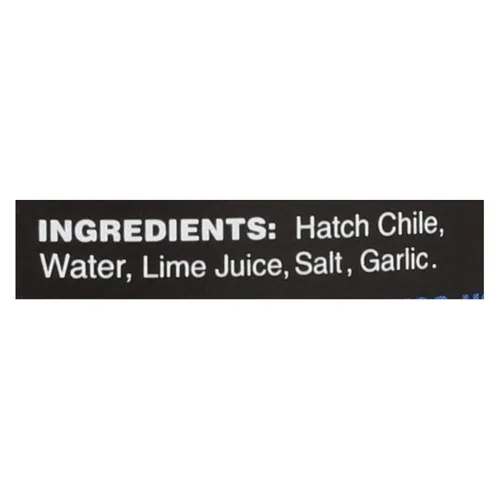 Vista 2 de ZIA GREEN CHILE COMPANY, Grn Chile, Med, Hatch, paquete de 6, tamaño 16 onzas, (sin gluten, bajo en sodio, vegano, sin trigo, sin levadura)